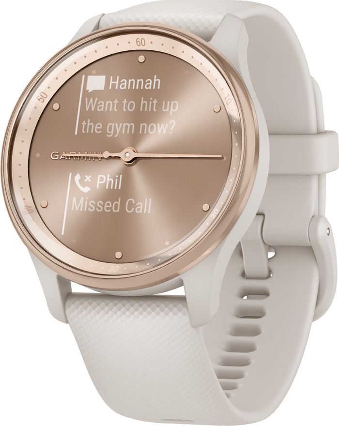 期間限定GARMIN Vivomove style White/Rosegold Amazon.com: Garmin vivomove Style, Hybrid Smartwatch with