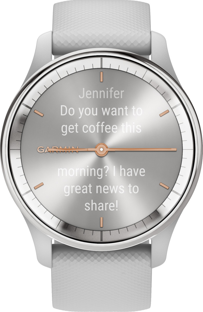 Garmin Vivomove Trend Zilver/Grijs null