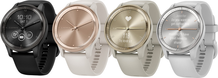 Garmin Vivomove Trend Zilver/Grijs null