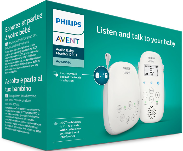 Philips Avent DECT-babyfoon SCD713/26 null