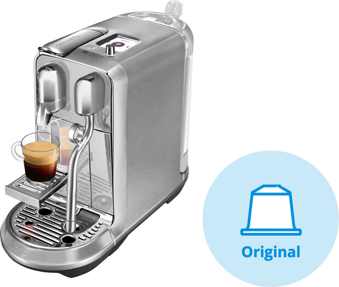 Sage Nespresso Creatista Plus SNE800BSS Stainless Steel Main Image