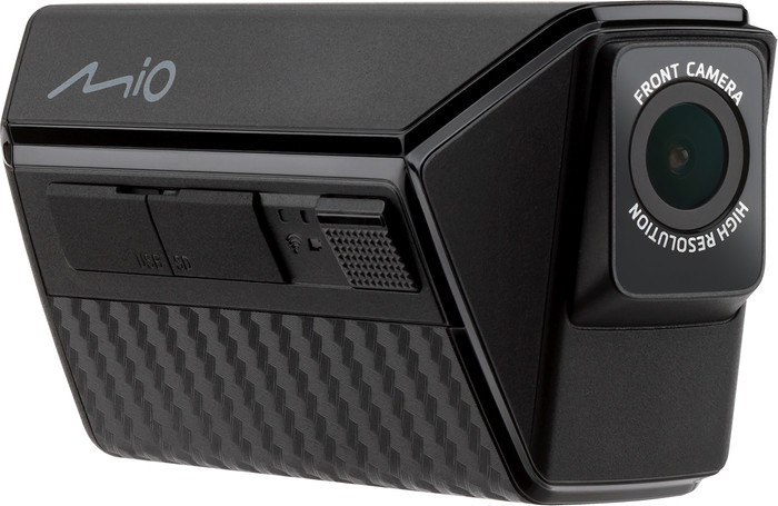 Mio MiVue MP30 GPS Dual Motor Dashcam linkerkant