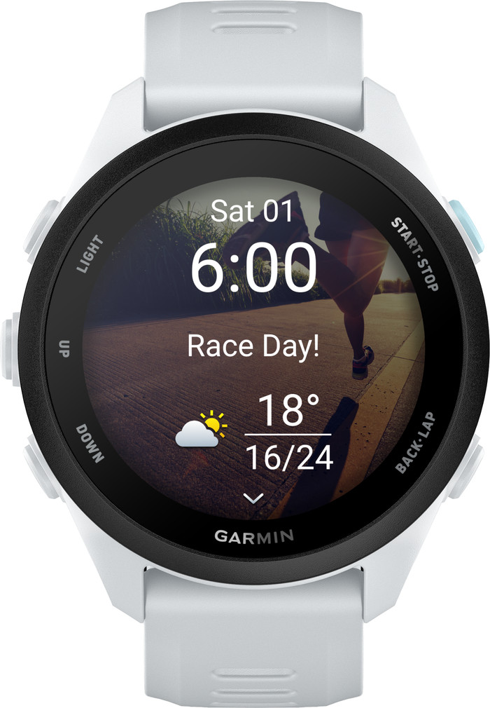 Garmin Forerunner 70 43 mm Wit voorkant