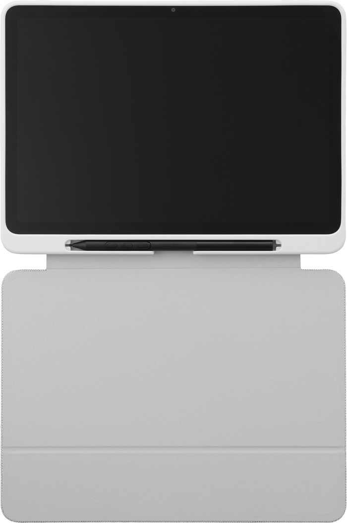 Wacom MovinkPad 11 Case met Standaard Grijs voorkant