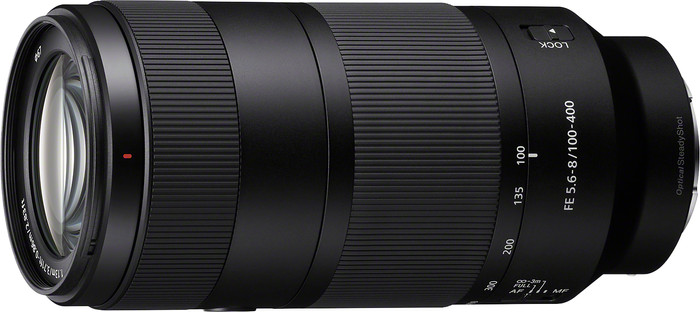 Sony FE 100-400mm f/5.6-8 OSS top