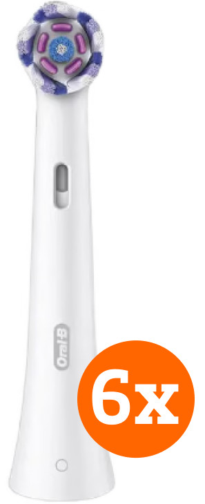 Oral-B iO Radiant Wit (6 stuks) voorkant