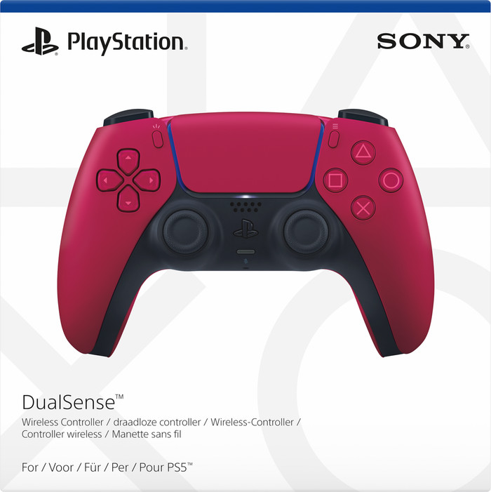 Sony PlayStation 5 DualSense draadloze controller Cosmic Red + oplaadstation null