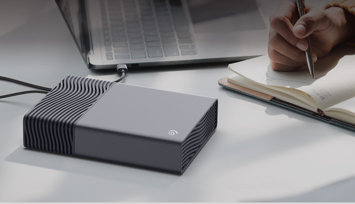 Seagate One Touch HDD 8TB product in gebruik