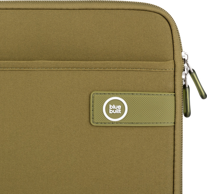 BlueBuilt Laptophoes voor Apple MacBook Pro 16 inch Groen detail