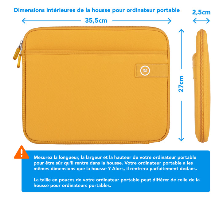 BlueBuilt Housse pour Ordinateurs Portables pour Apple MacBook Pro 16 Pouces Jaune visuel Coolblue 1