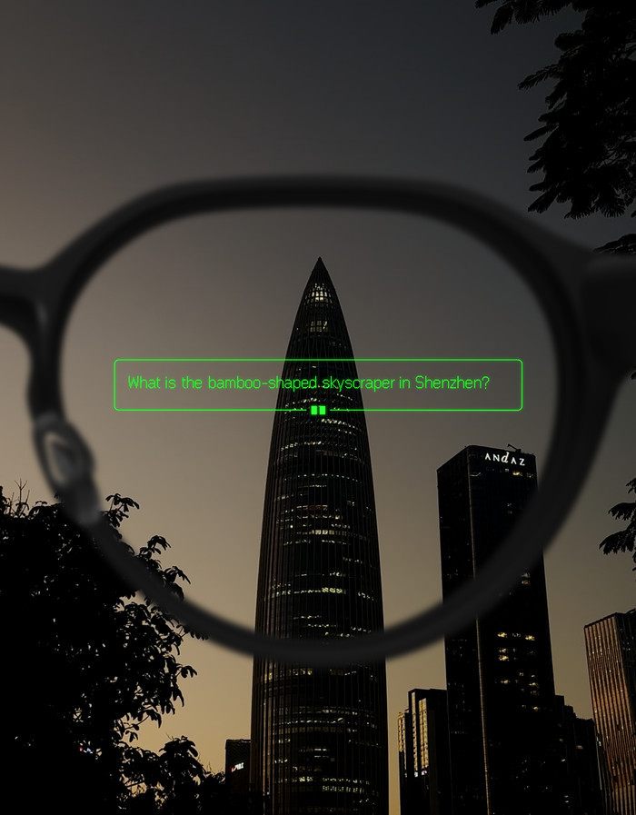 EvenRealities Even G2A Smart Glasses Green product in use