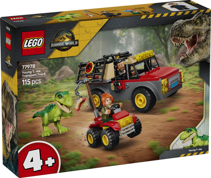 LEGO Jurassic World Jonge T. rex transporttruck 77978 verpakking