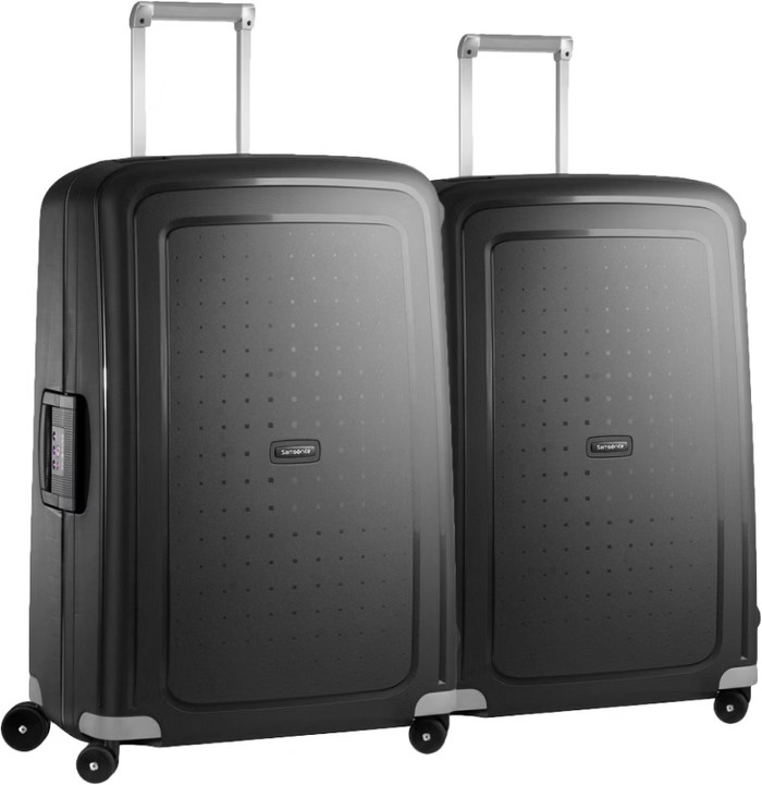 Samsonite S'Cure Spinner 75cm Duo Pack Black Main Image
