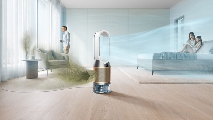 Dyson Purifier Humidify+Cool Formaldehyde - PH04 product in gebruik