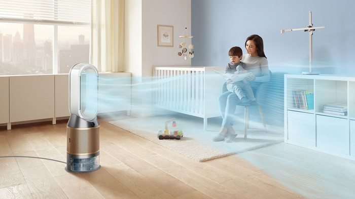Dyson Purifier Humidify+Cool Formaldehyde - PH04 product in gebruik