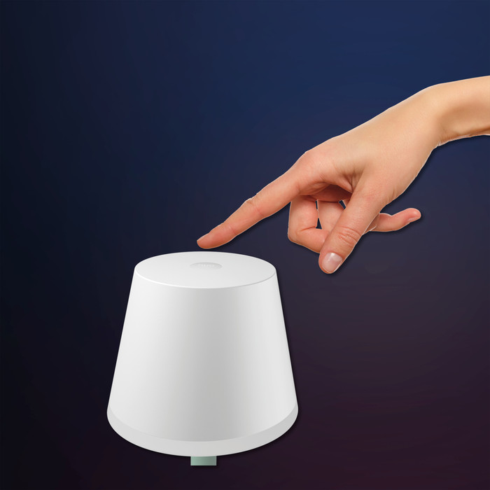 Philips Hue Go Table Lamp - White and Color - White product in use