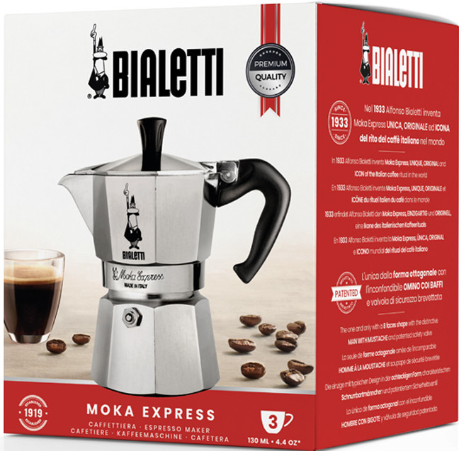 Bialetti Moka Express 3 kopjes null