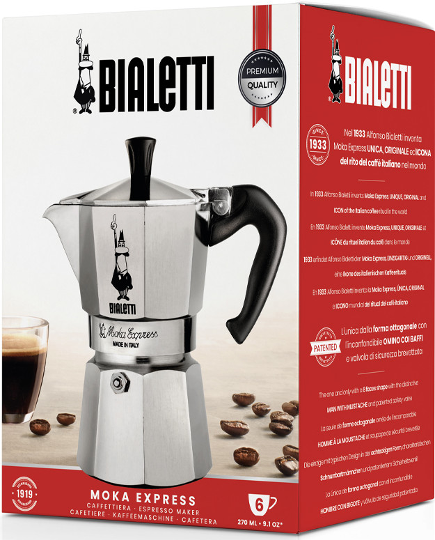 Bialetti Moka Express 6 kopjes null