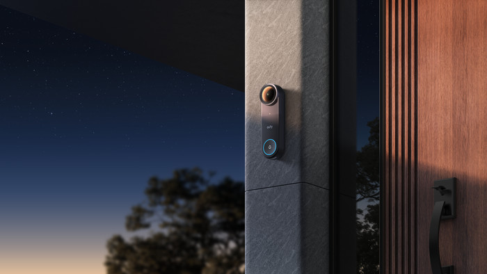 Anker eufy Doorbell S4 Bedraad + Mini Chime product in gebruik