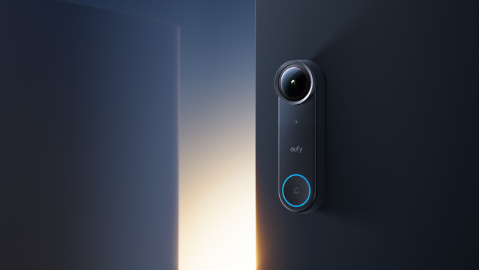 Anker eufy Doorbell S4 Bedraad + Mini Chime product in gebruik