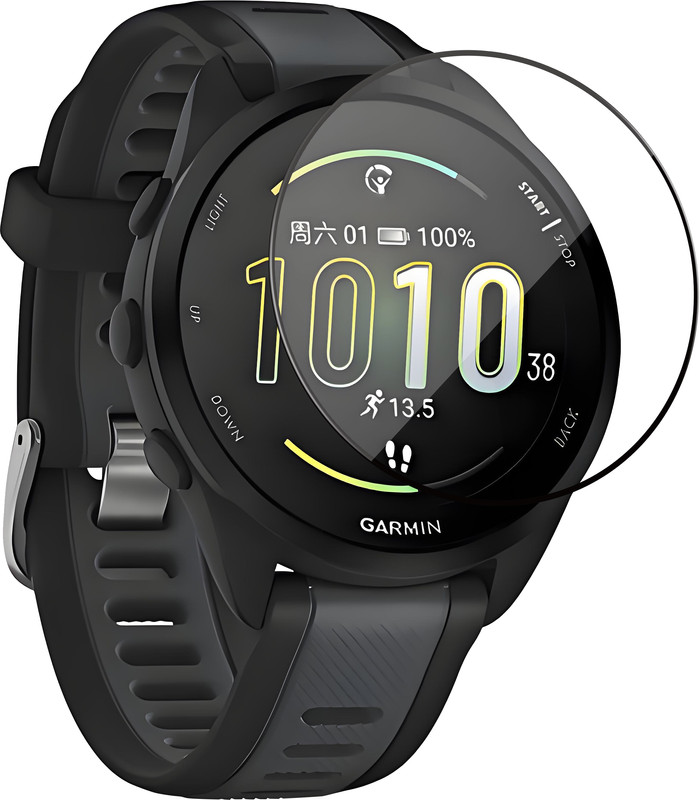 BlueBuilt Garmin Forerunner 165 Screenprotector linkerkant