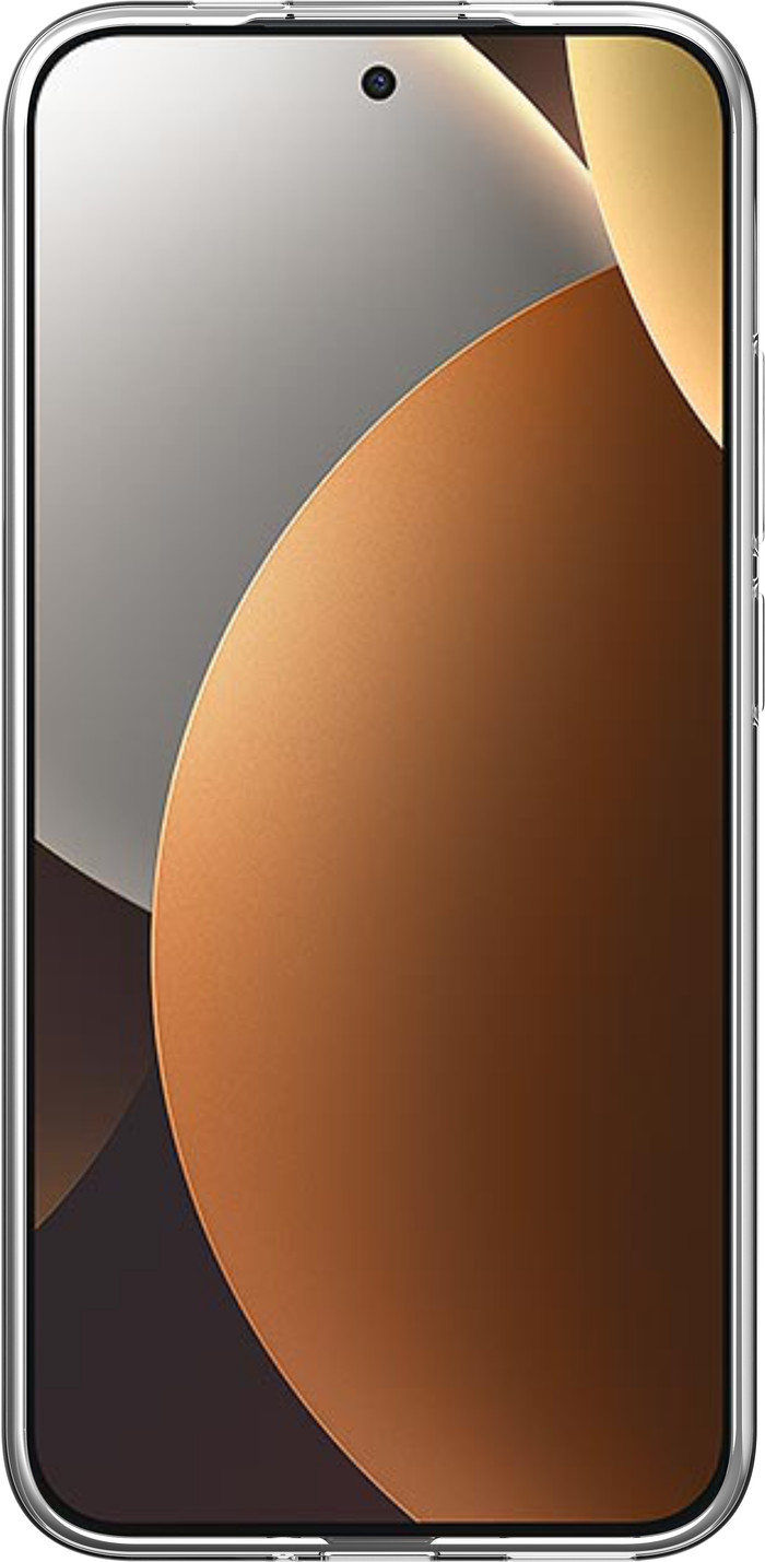Just in Case Soft Design Xiaomi Redmi Note 15 Pro+ 5G Back Cover Transparant voorkant