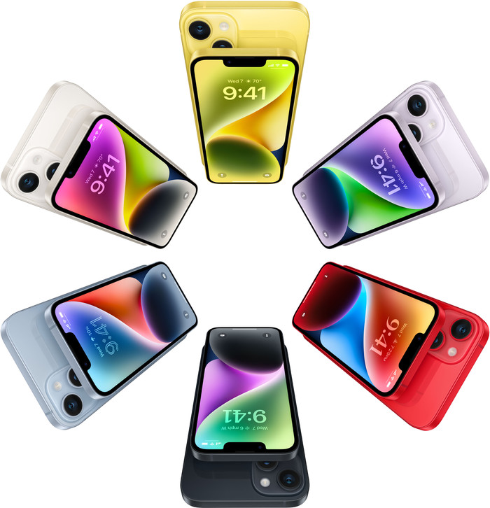 Apple iPhone 14 128GB Zwart null