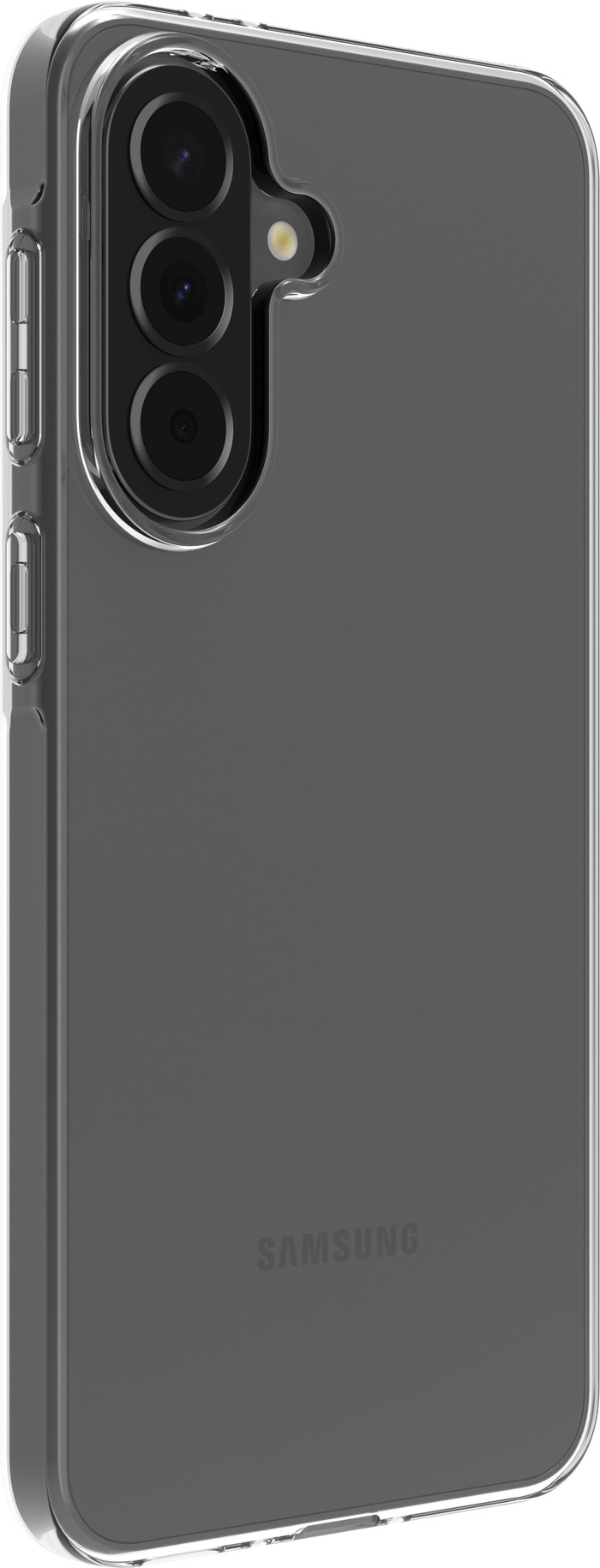 BlueBuilt Samsung Galaxy A37 Back Cover Transparent left side