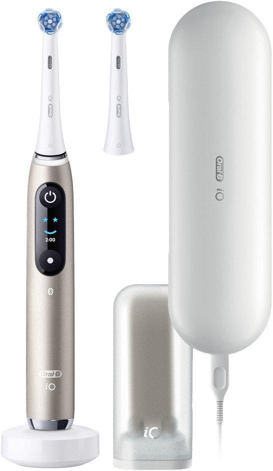 Oral-B iO 9 Goud met witte opzetborstel Main Image