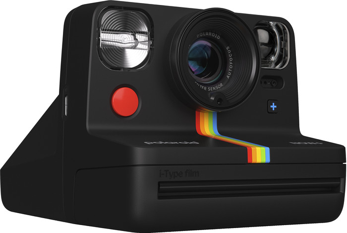 Polaroid Now+ 2 Schwarz linke seite
