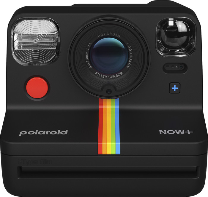 Polaroid Now+ 2 Schwarz vorne