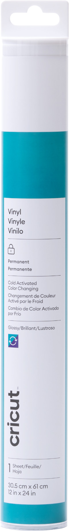 Cricut Kleurveranderend Vinyl (koud) Permanent Paars 30x60 cm Main Image