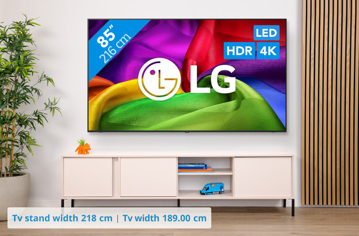 LG LED 85 inches NU800 (2026) visual Coolblue 1