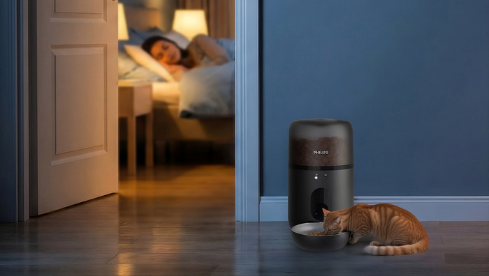 Philips Smart Feeder PAW3300/02 product in gebruik
