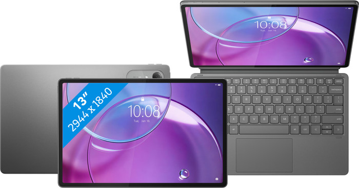Lenovo Idea Tab Pro Gen 2 13 inch 256GB Wifi Grijs met Stylus + Toetsenbord Hoes QWERTY Main Image