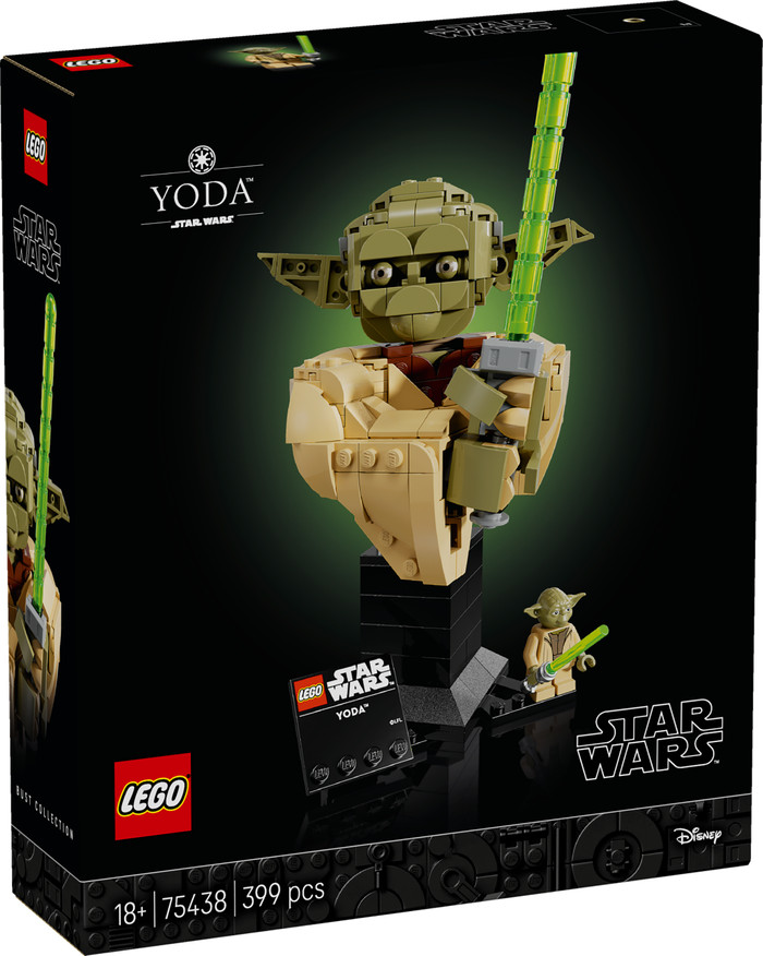 LEGO Star Wars Yoda Buste 75438 verpakking