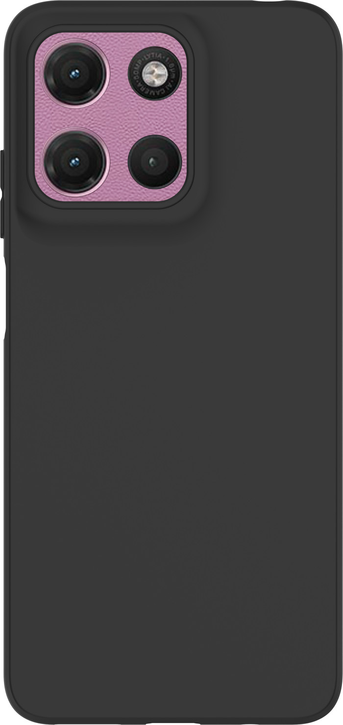 Just in Case Soft Design Motorola Moto G17 / G17 Power Back Cover Zwart Main Image