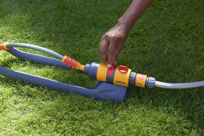 Hozelock AquaSave PRO 220 m2 product in gebruik