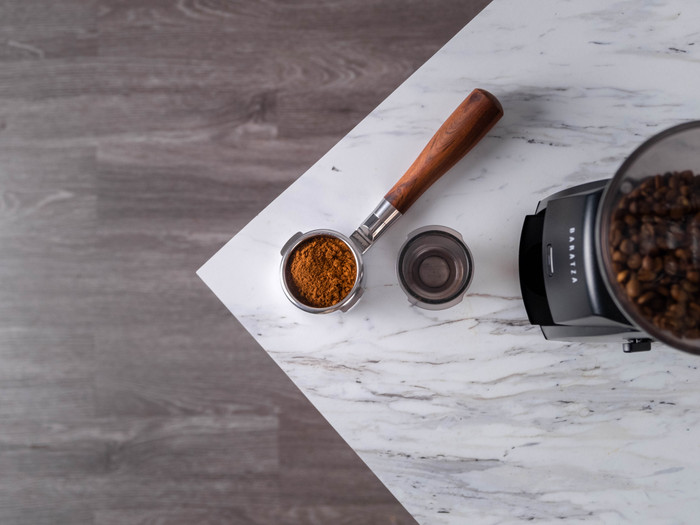 Baratza Encore ESP Zwart product in gebruik