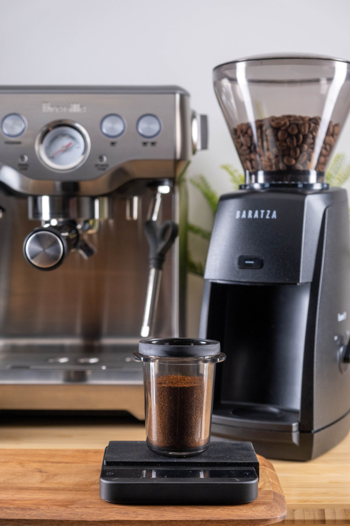 Baratza Encore ESP Zwart product in gebruik