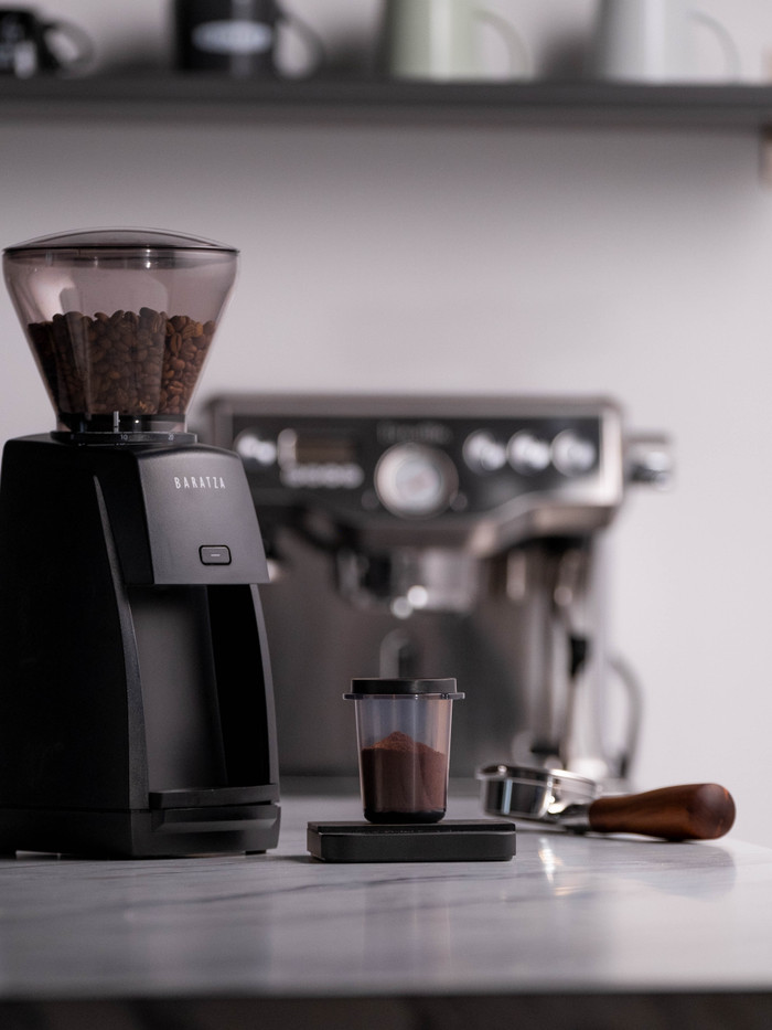 Baratza Encore ESP Zwart product in gebruik