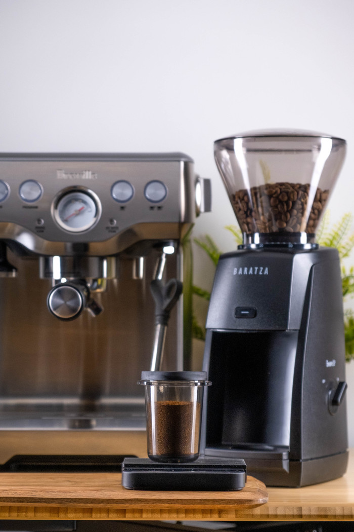 Baratza Encore ESP Zwart product in gebruik