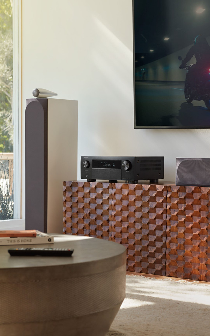 Denon AVC-X4800H Zwart product in gebruik