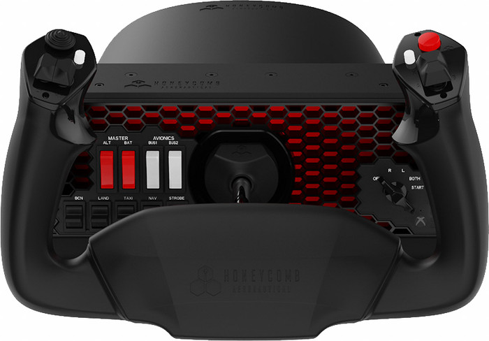 Honeycomb Alpha Flight Controls PC en Xbox Series X bovenkant