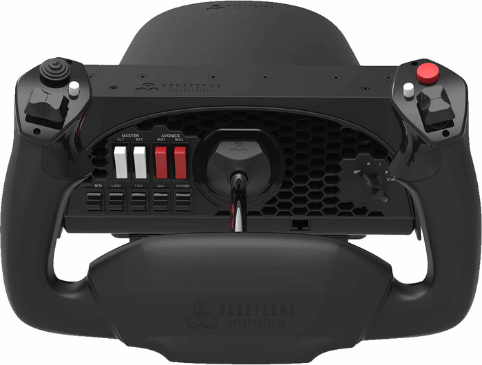 Honeycomb Alpha Flight Controls Yoke and Switch Panel PC top