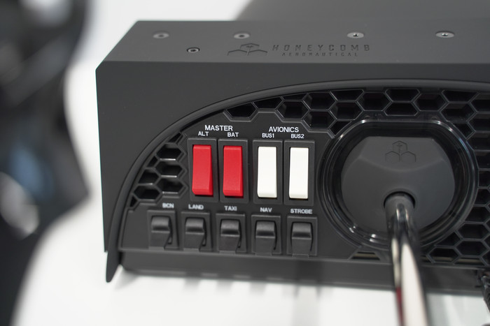 Honeycomb Alpha Flight Controls Yoke and Switch Panel PC visual supplier