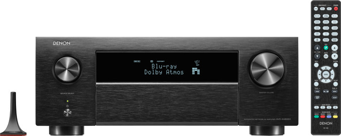 Denon AVC-X4800H Zwart voorkant