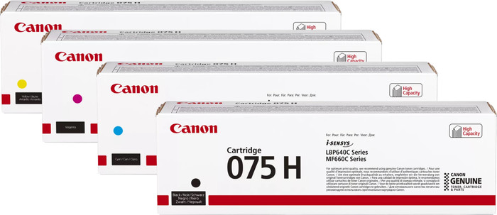 Canon 075H Toner Combo Pack Main Image