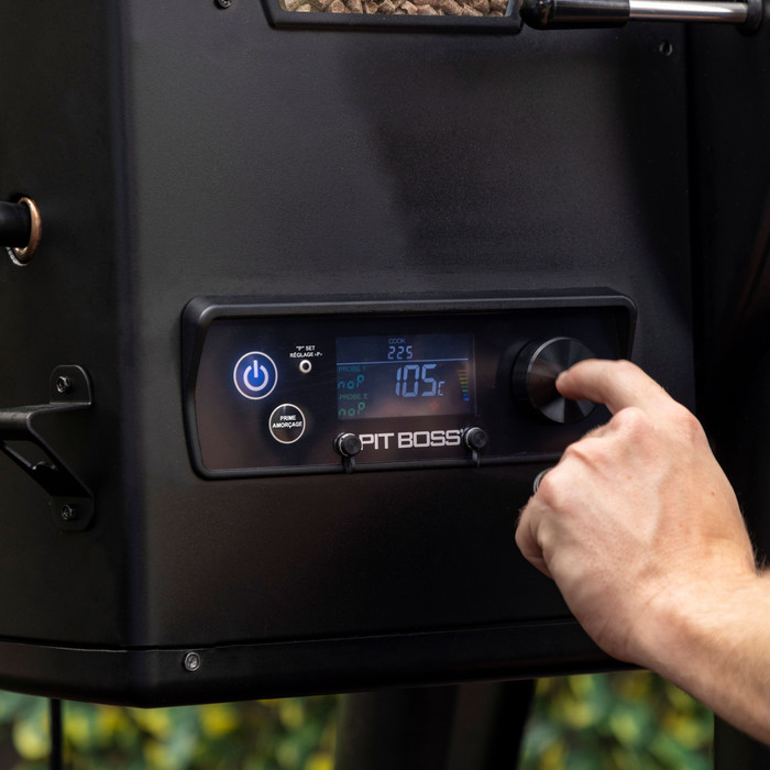 Pit Boss Onyx Classic product in use