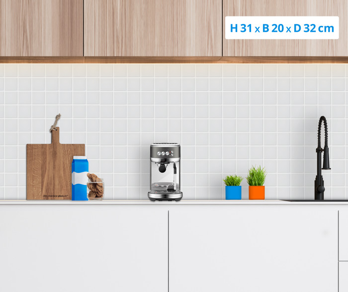 Sage The Bambino Plus Black Stainless + Koffiemolen null